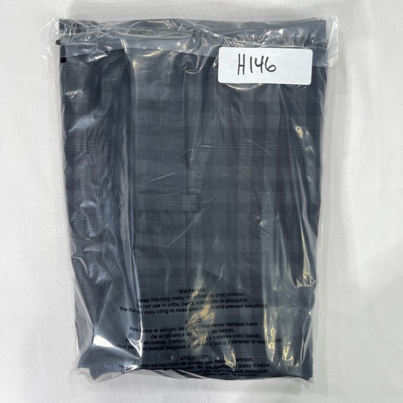 Nike Shorts Mens 40 Black 11" Plaid Golf Performance Tech Chino‎ Stretch 452712 - Picture 11 of 12